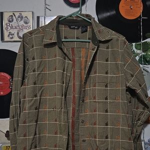 Mens button up; large; unisex